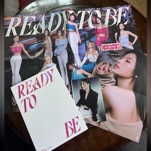 Twice ready to be album with photo cards